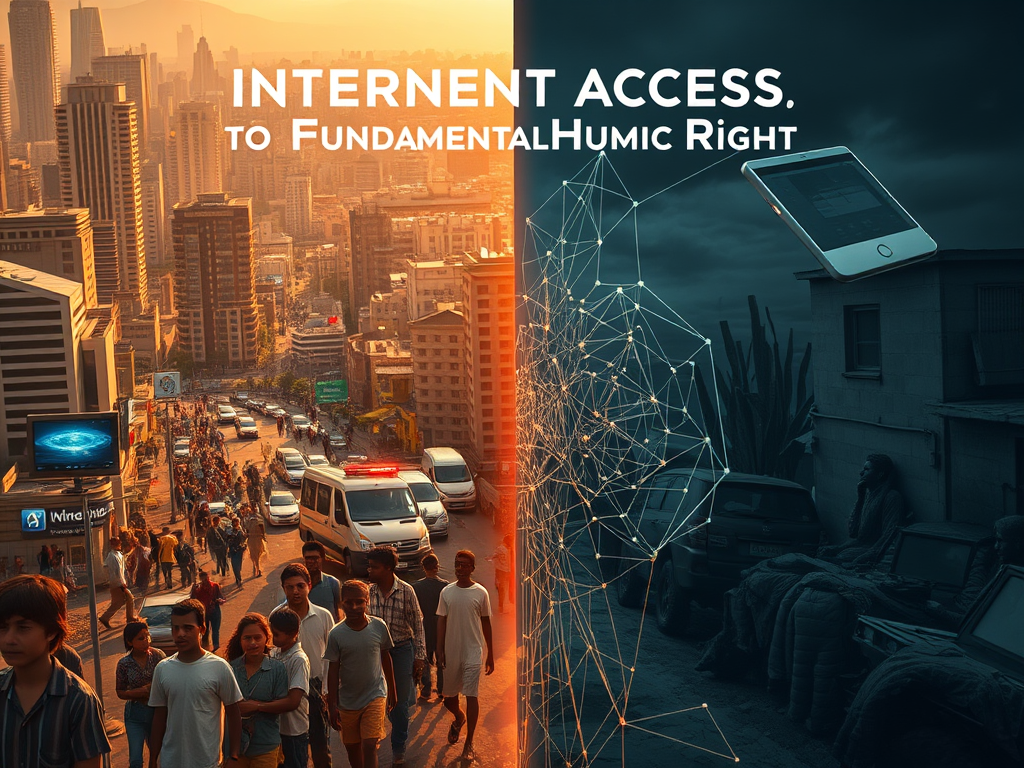 Internet Access as a Human Right: The Case For and Against